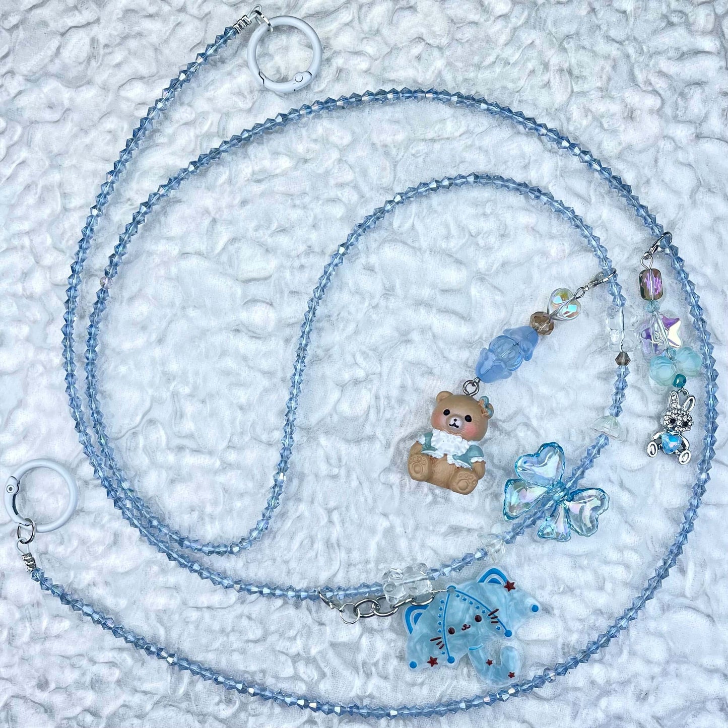 [Anniversary Sale] ONLY BATCH Simple and Cute Crossbody Chains with Detachable Hanging Decors-Celebration Special Price!-THIS WEEKEND ONLY