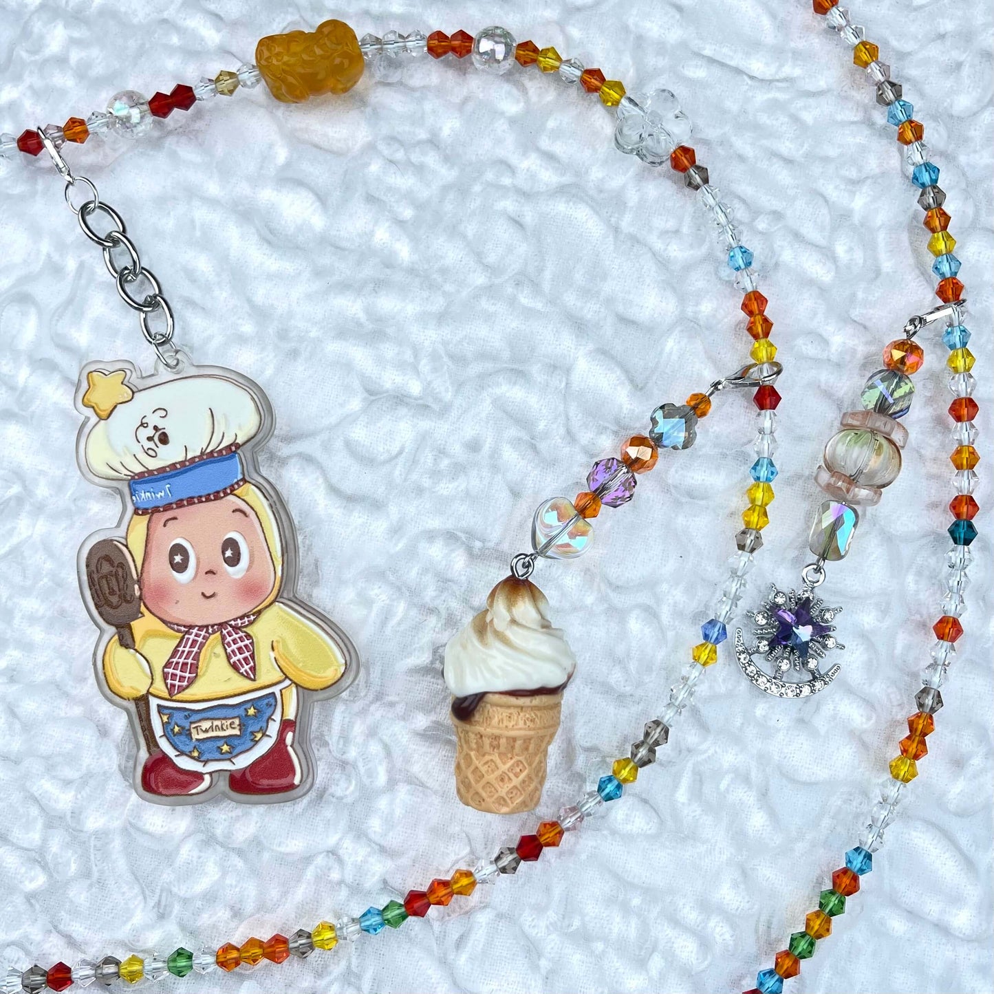 [Anniversary Sale] ONLY BATCH Simple and Cute Crossbody Chains with Detachable Hanging Decors-Celebration Special Price!-THIS WEEKEND ONLY