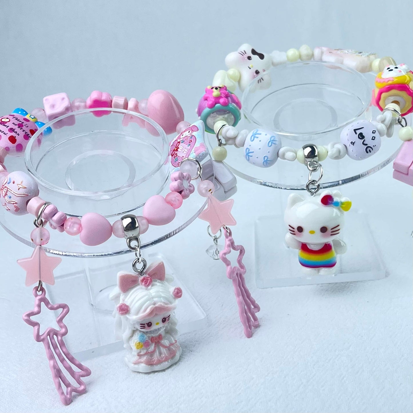 [Holiday Celebration] Premium Handmade Kawaii Cuties Elastic Band Bracelets-Larger Size; Special Launch Price!
