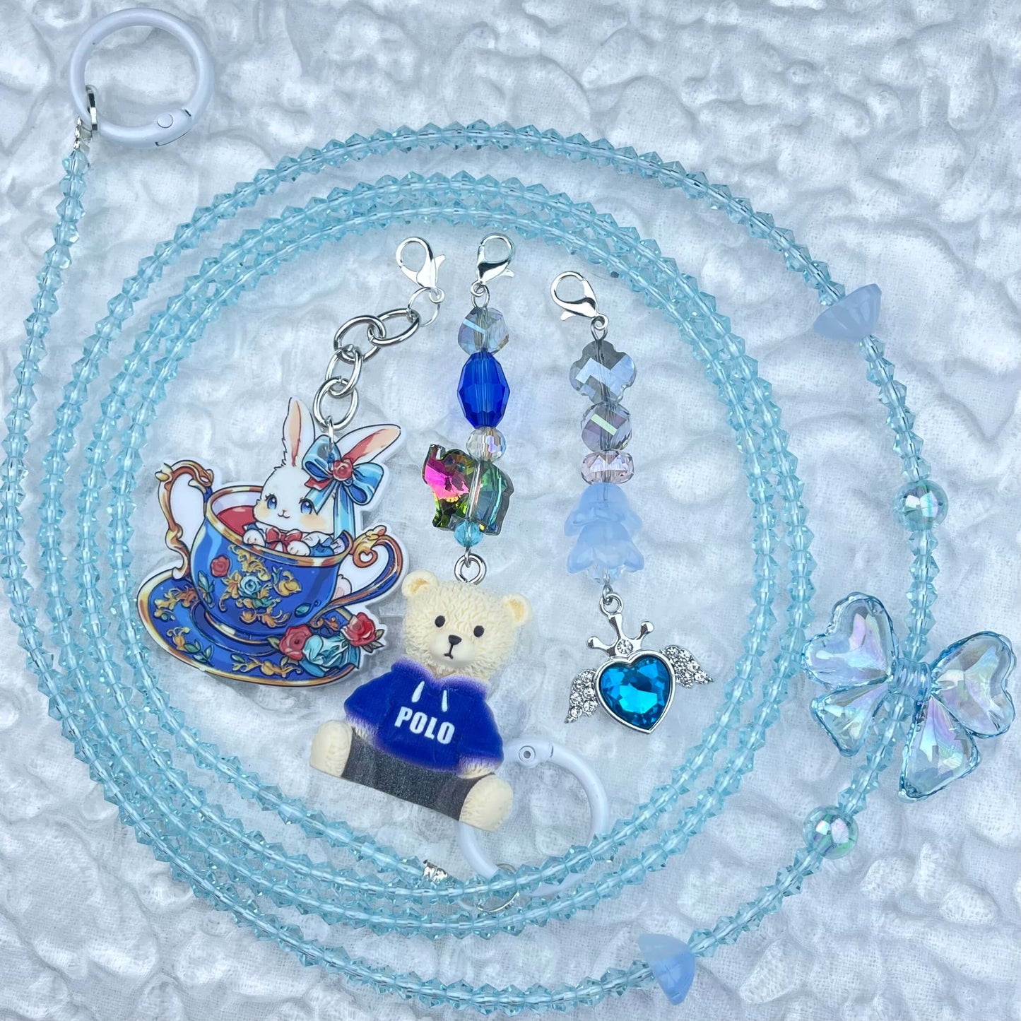 [Anniversary Sale] ONLY BATCH Simple and Cute Crossbody Chains with Detachable Hanging Decors-Celebration Special Price!-THIS WEEKEND ONLY