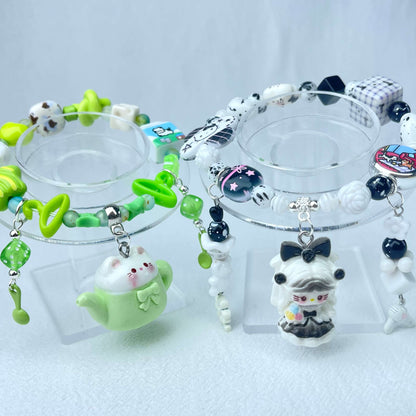 [Holiday Celebration] Premium Handmade Kawaii Cuties Elastic Band Bracelets-Larger Size; Special Launch Price!