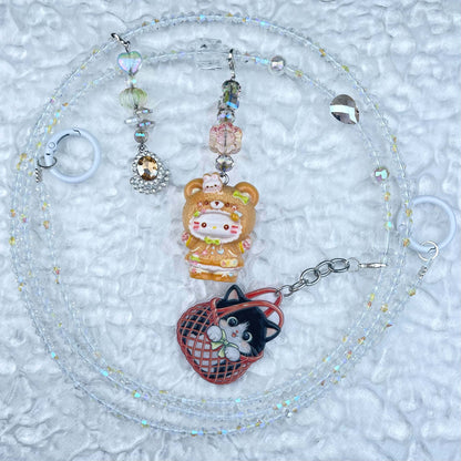 [Anniversary Sale] ONLY BATCH Simple and Cute Crossbody Chains with Detachable Hanging Decors-Celebration Special Price!-THIS WEEKEND ONLY