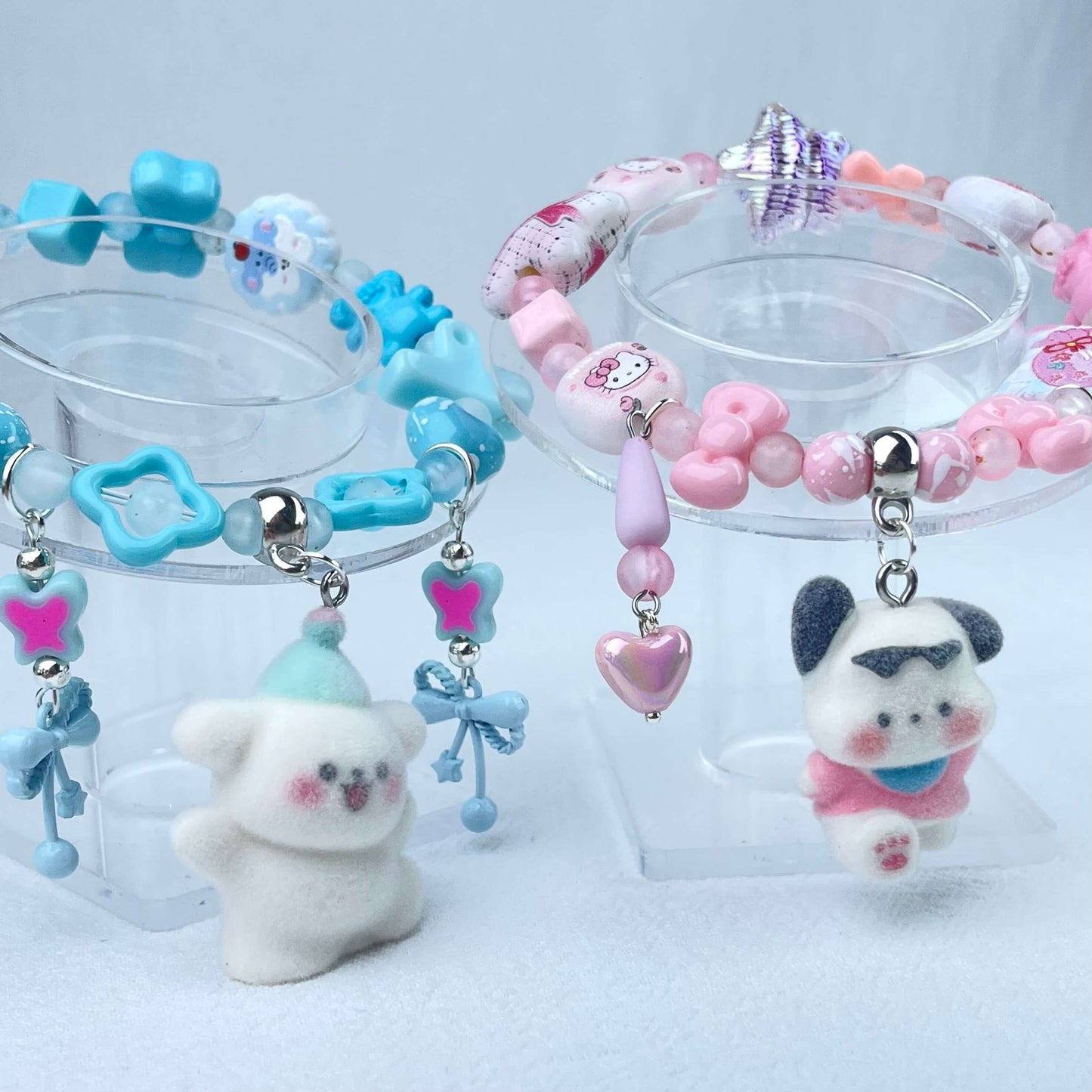 [Holiday Celebration] Premium Handmade Kawaii Cuties Elastic Band Bracelets-Larger Size; Special Launch Price!