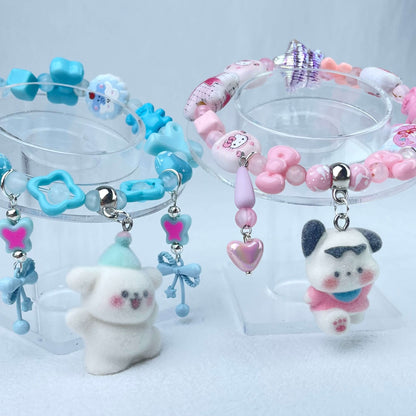 [Holiday Celebration] Premium Handmade Kawaii Cuties Elastic Band Bracelets-Larger Size; Special Launch Price!