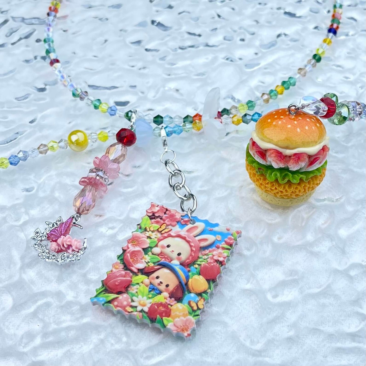 [Anniversary Sale] ONLY BATCH Simple and Cute Crossbody Chains with Detachable Hanging Decors-Celebration Special Price!-THIS WEEKEND ONLY