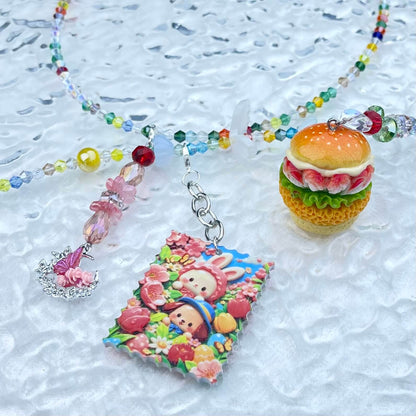 [Anniversary Sale] ONLY BATCH Simple and Cute Crossbody Chains with Detachable Hanging Decors-Celebration Special Price!-THIS WEEKEND ONLY
