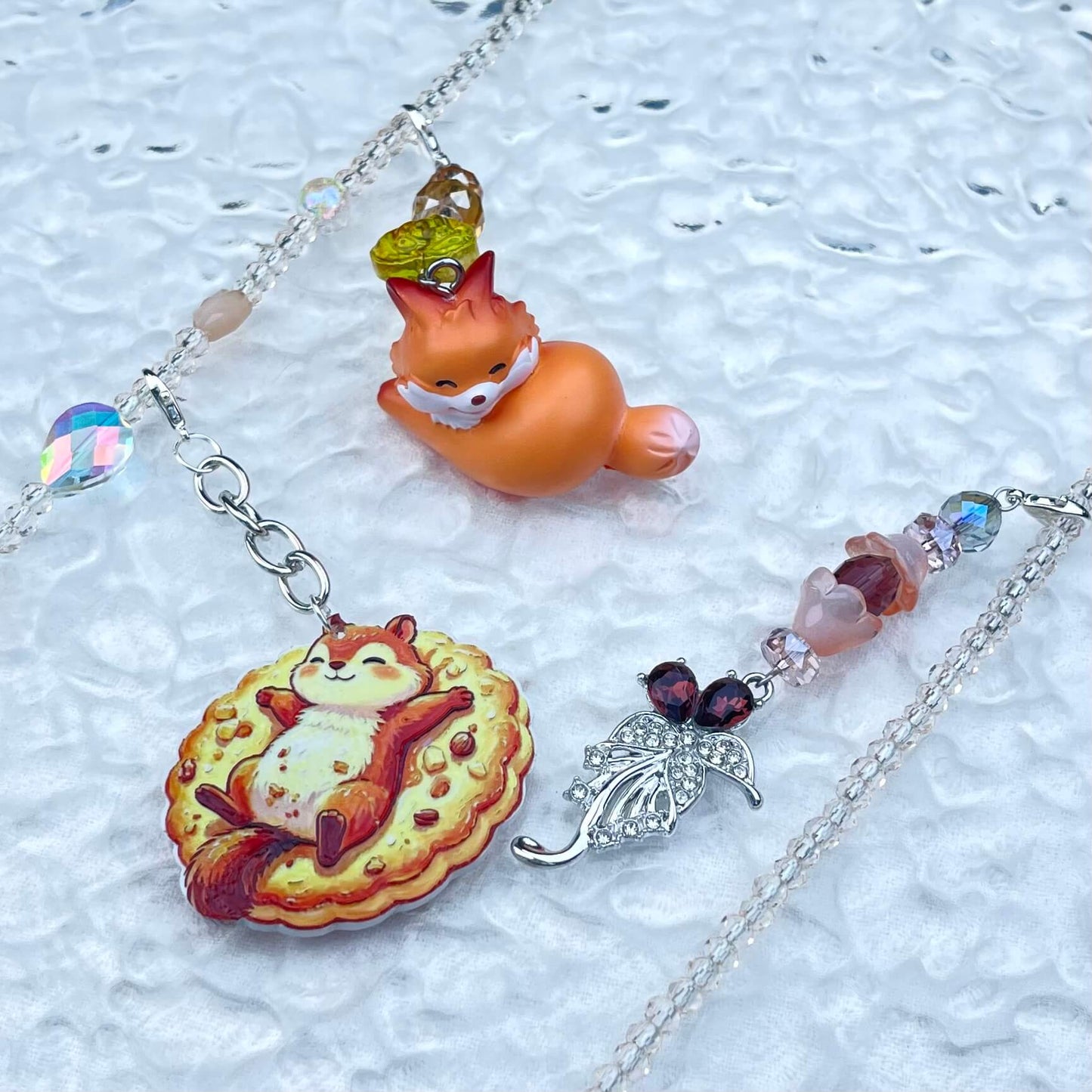 [Anniversary Sale] ONLY BATCH Simple and Cute Crossbody Chains with Detachable Hanging Decors-Celebration Special Price!-THIS WEEKEND ONLY