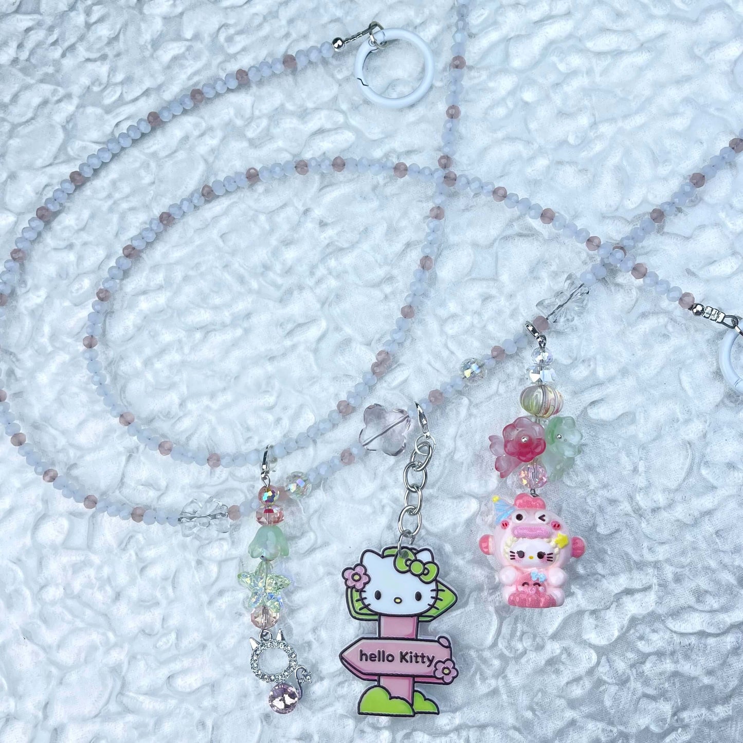 [Anniversary Sale] ONLY BATCH Simple and Cute Crossbody Chains with Detachable Hanging Decors-Celebration Special Price!-THIS WEEKEND ONLY