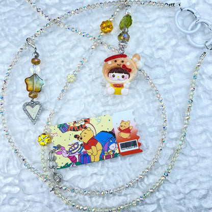 [Anniversary Sale] ONLY BATCH Simple and Cute Crossbody Chains with Detachable Hanging Decors-Celebration Special Price!-THIS WEEKEND ONLY