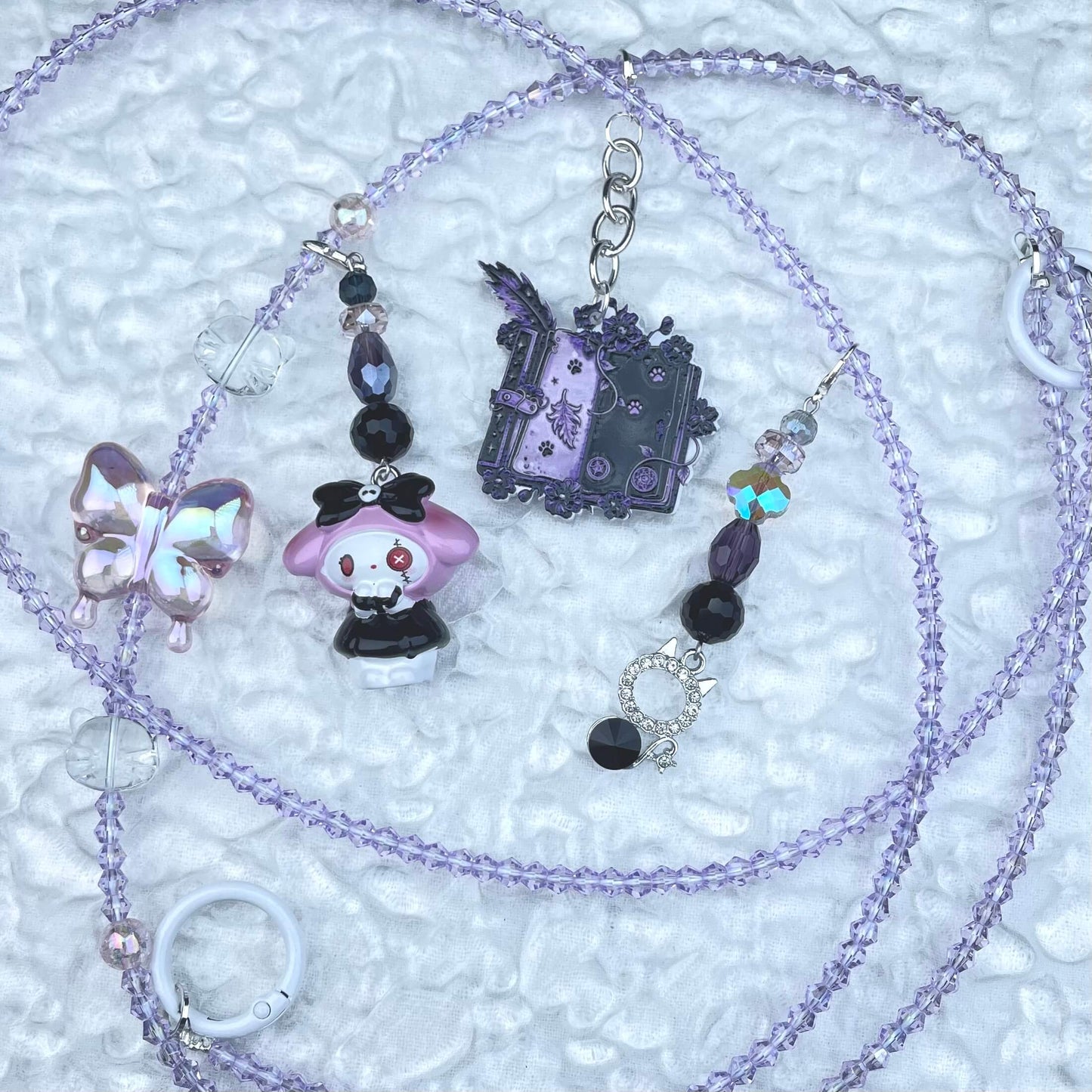 [Anniversary Sale] ONLY BATCH Simple and Cute Crossbody Chains with Detachable Hanging Decors-Celebration Special Price!-THIS WEEKEND ONLY