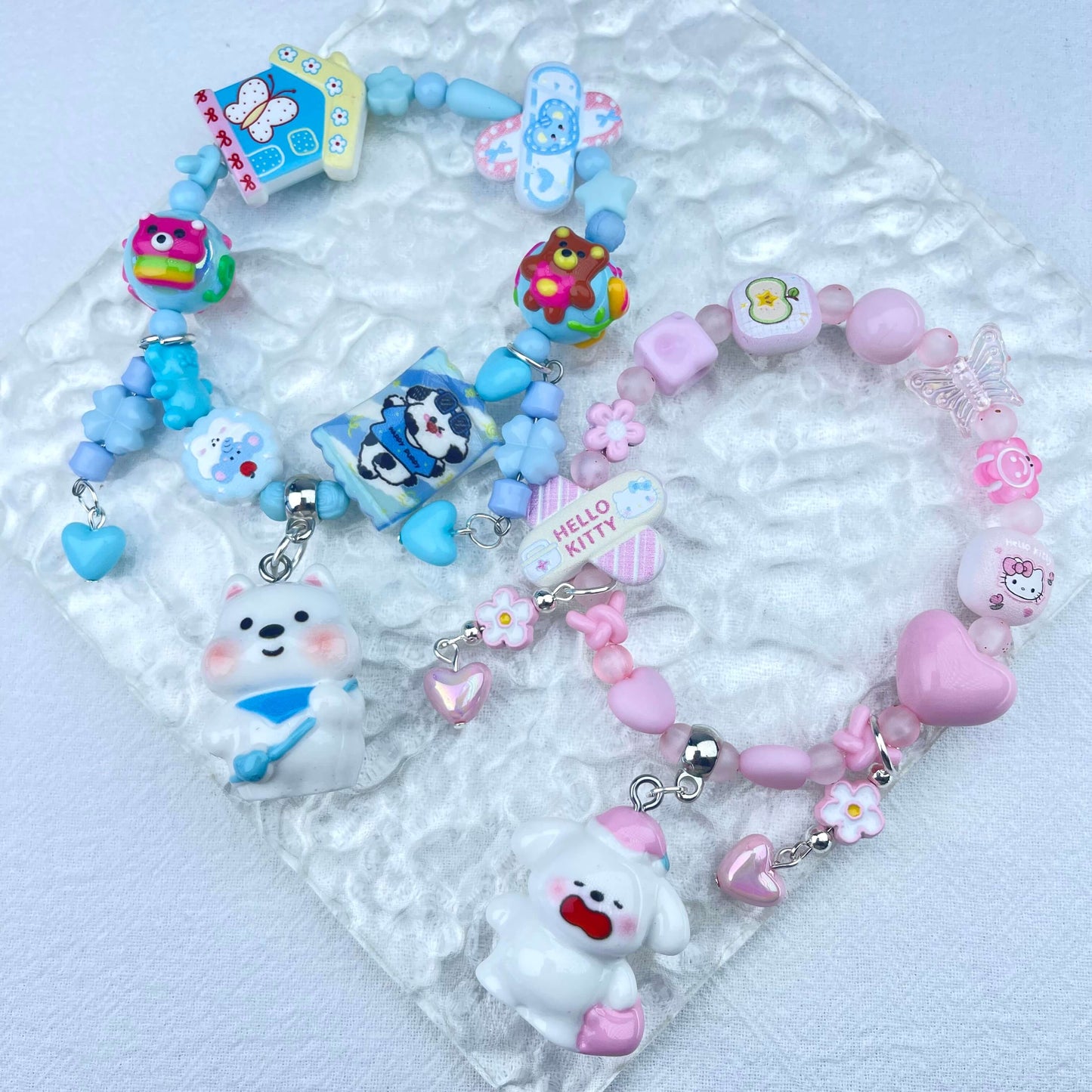 [Holiday Celebration] Premium Handmade Kawaii Cuties Elastic Band Bracelets-Larger Size; Special Launch Price!