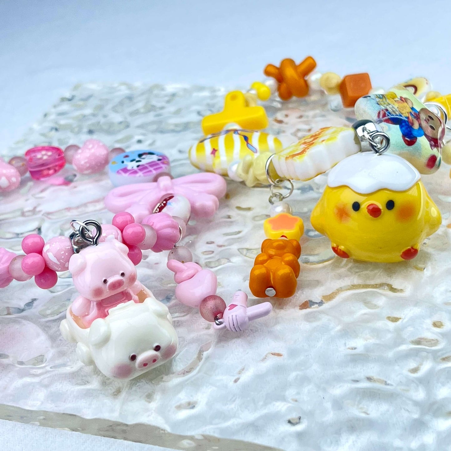 [Holiday Celebration] Premium Handmade Kawaii Cuties Elastic Band Bracelets-Larger Size; Special Launch Price!