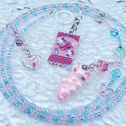 [Anniversary Sale] ONLY BATCH Simple and Cute Crossbody Chains with Detachable Hanging Decors-Celebration Special Price!-THIS WEEKEND ONLY