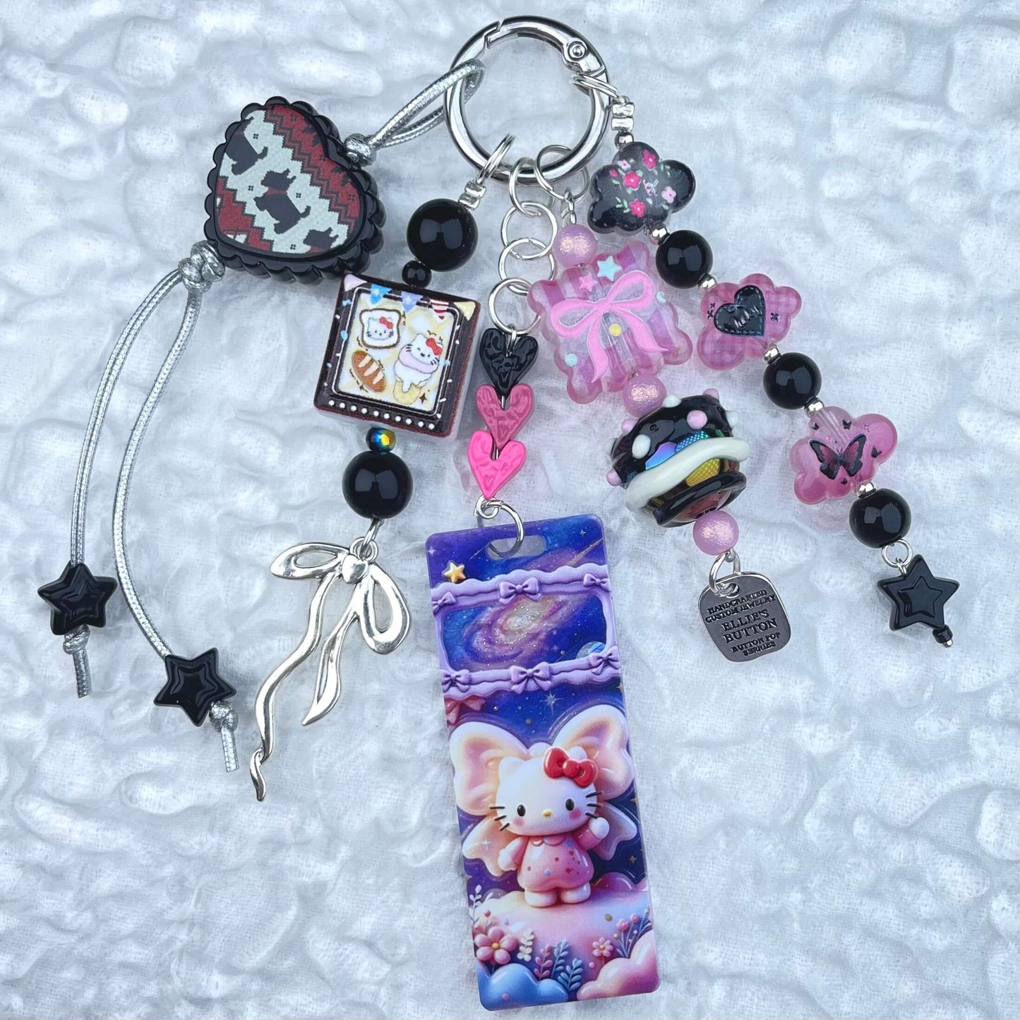 [Anniversary Celebration] Handmade Multi Chain Kawaii Beads Acrylic Pad Keychain Phone Decor-Celebration Special Price!-THIS WEEKEND ONLY