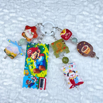 [Anniversary Celebration] Handmade Multi Chain Kawaii Beads Acrylic Pad Keychain Phone Decor-Celebration Special Price!-THIS WEEKEND ONLY