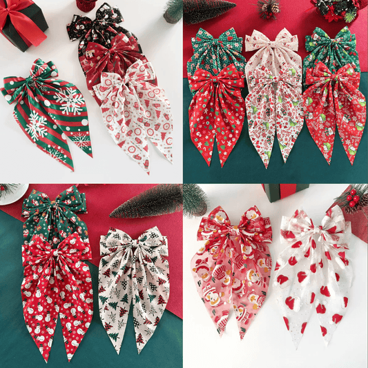 [Christmas 2025] Christmas Theme Various Styles Beautiful Hair Bows