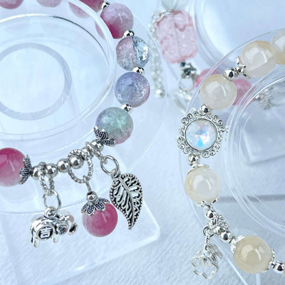 [NEW BATCH] Beautiful Handmade Glass Beads Elastic Bracelet Mystery Bags