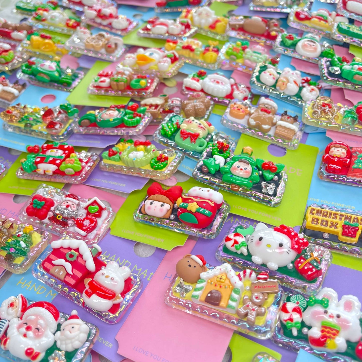 [Christmas 2025] Christmas Theme Kawaii Cute Hair Clips