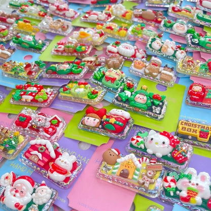 [Christmas 2025] Christmas Theme Kawaii Cute Hair Clips