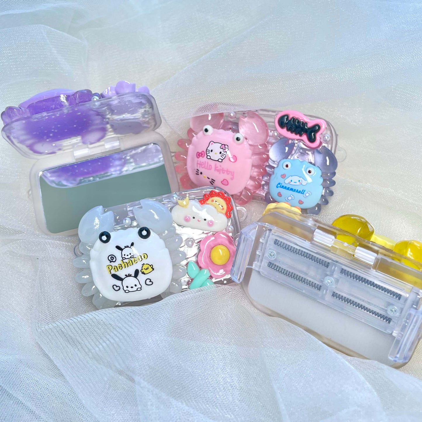 [Holiday Special Batch] Kawaii Animal/Cartoon Based Styles Cream Gel Phone Clips-NO CHAINS INCLUDED