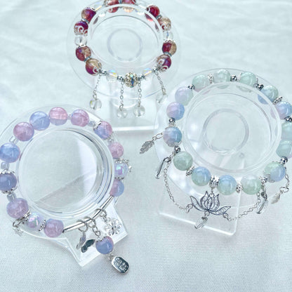 [NEW BATCH] Beautiful Handmade Glass Beads Elastic Bracelet Mystery Bags