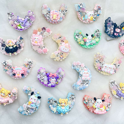 [New Arrivals] Premium Cute Cream Gel and Glittering Hair Clips-SPECIAL LAUNCH OFFER!