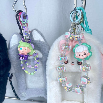 [New Arrival] Kawaii Cuties and Fluffy Card/Picture Holder Multi-Layer Handbag Decor