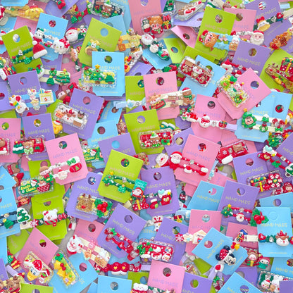 [Christmas 2025] Christmas Theme Kawaii Cute Hair Clips