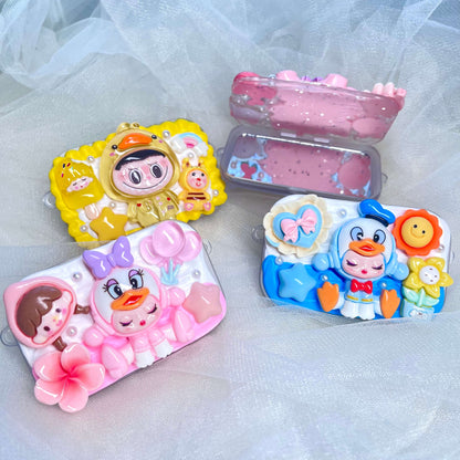 [Holiday Special Batch] Kawaii Character-Based Styles Cream Gel Phone Clips-NO CHAINS INCLUDED