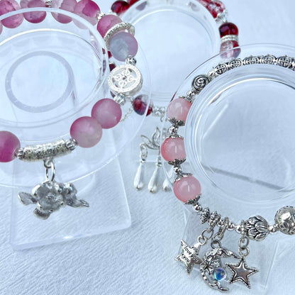 [NEW BATCH] Beautiful Handmade Glass Beads Elastic Bracelet Mystery Bags