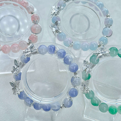 [NEW BATCH] Beautiful Handmade Glass Beads Elastic Bracelet Mystery Bags