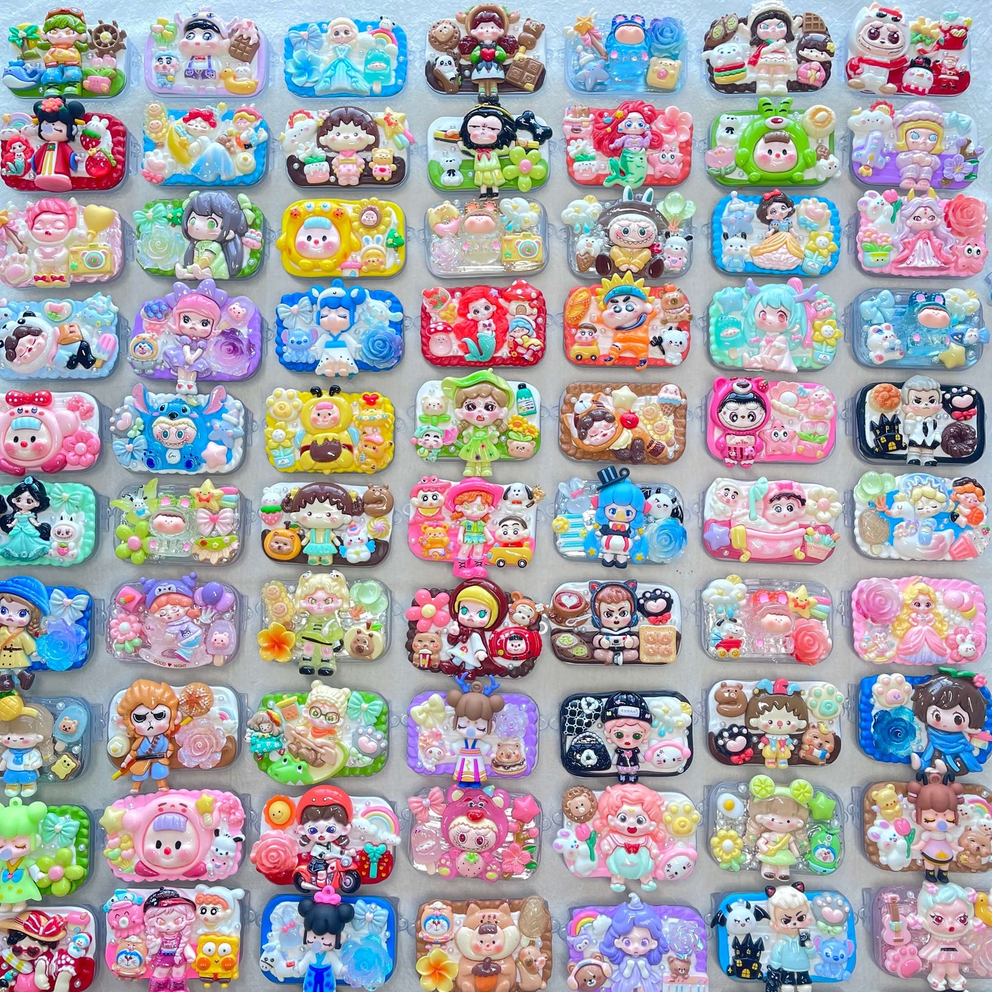 [Holiday Special Batch] Kawaii Character-Based Styles Cream Gel Phone Clips-NO CHAINS INCLUDED