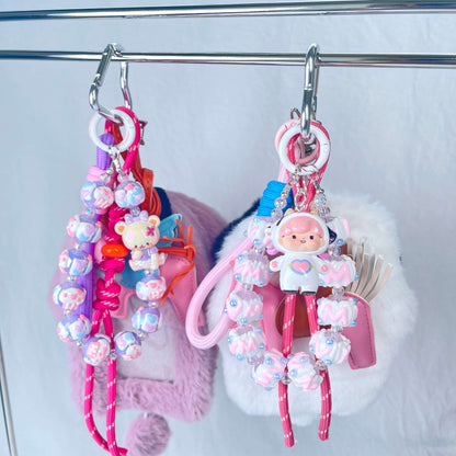 [New Arrival] Kawaii Cuties and Fluffy Card/Picture Holder Multi-Layer Handbag Decor